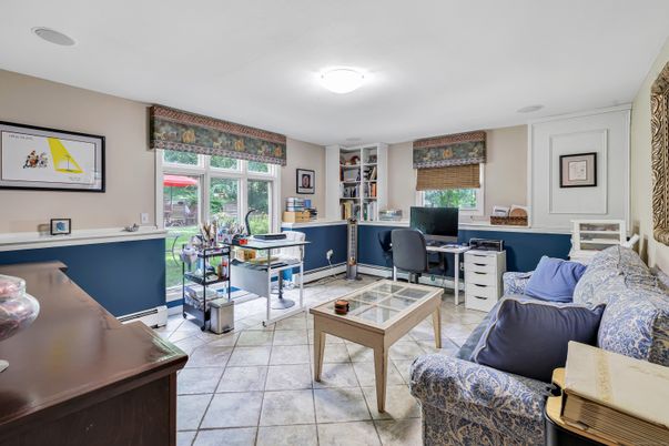 Home Office, Interior, Living room
