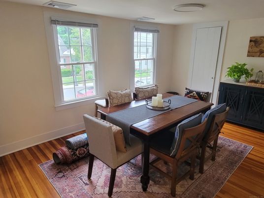 Dining room, Interior, Wood Texture Flooring