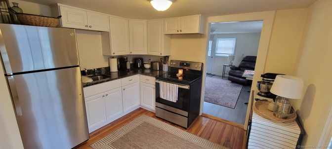 Interior, Kitchen, Living room, Wood Texture Flooring