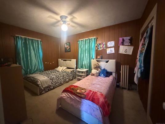 Bedroom, Interior, Wooden Walls