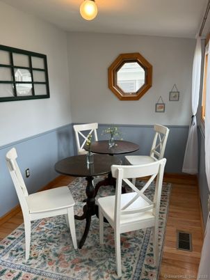Dining room, Interior, Wood Texture Flooring
