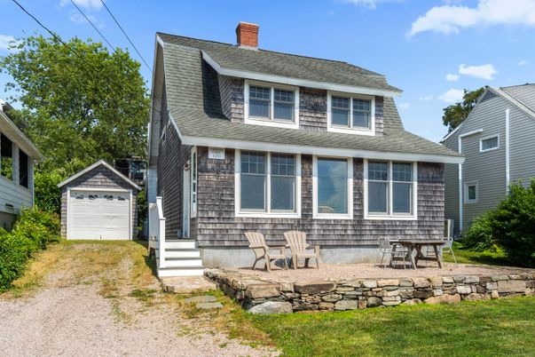 Detached Garage, Exterior, Facade, Cape Cod
