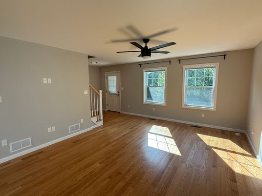 Empty room, Interior, Wood Texture Flooring