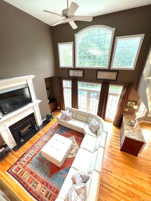 Fireplace, Interior, Living room, Wood Texture Flooring