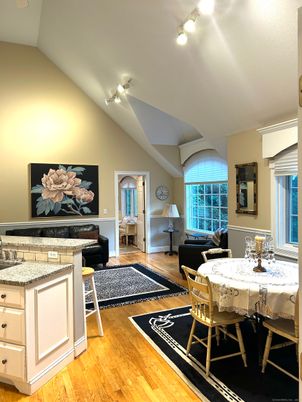 Dining room, Interior, Wood Texture Flooring