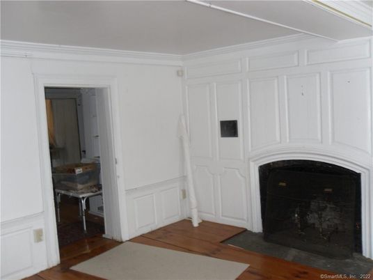 Fireplace, Interior, Wood Texture Flooring