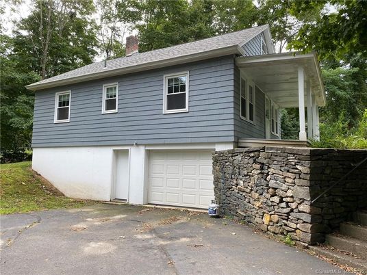 Attached, Exterior, Facade, Raised Ranch