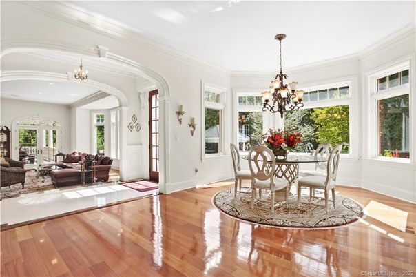 Chandelier, Dining room, Interior, Living room, Wood Texture Flooring