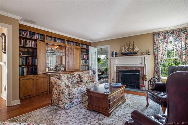 Fireplace, Interior, Living room, Wood Texture Flooring