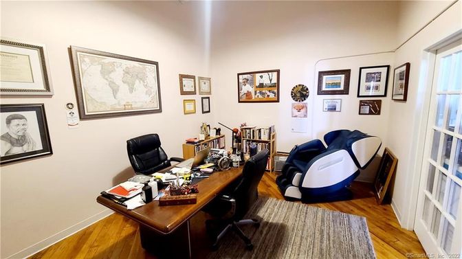 Home Office, Interior, Wood Texture Flooring