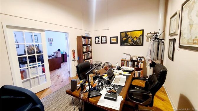 Home Office, Interior, Wood Texture Flooring