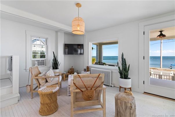 Interior, Living room, Pendant Lights, Water, Wood Texture Flooring