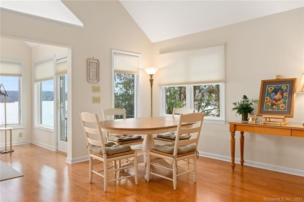 Dining room, Interior, Wood Texture Flooring