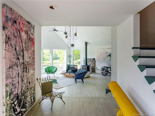 Interior, Living room, Pendant Lights, Recessed Lighting