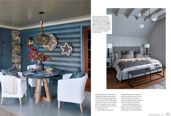 Bedroom, Interior, Pendant Lights, Wood Texture Flooring