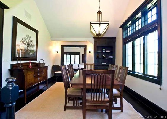 Dining room, Interior, Pendant Lights