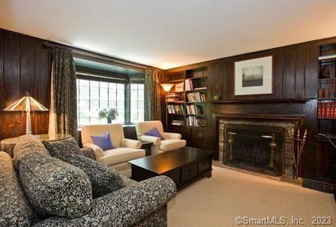 Fireplace, Interior, Living room, Wooden Walls