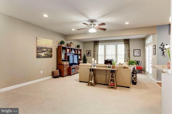 Home Office, Interior, Living room, Recessed Lighting