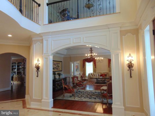 Chandelier, Interior, Living room, Recessed Lighting, Wood Texture Flooring