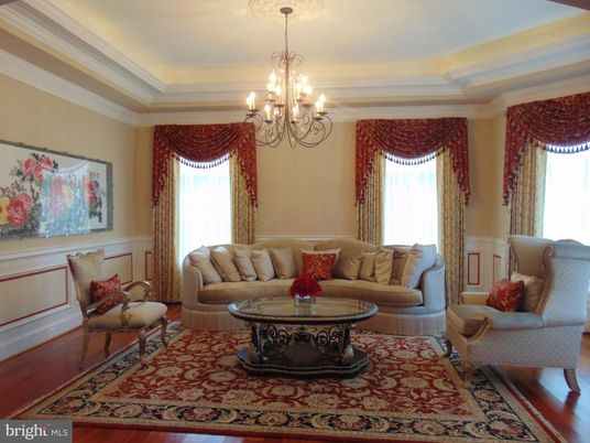 Chandelier, Interior, Living room, Wood Texture Flooring
