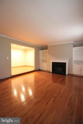 Empty room, Fireplace, Interior, Wood Texture Flooring