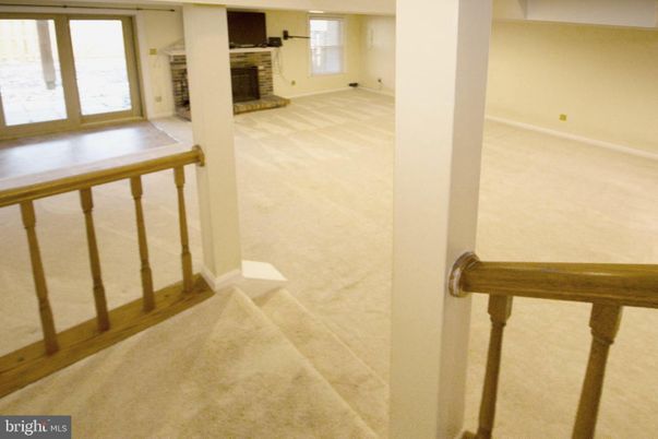 Empty room, Fireplace, Interior