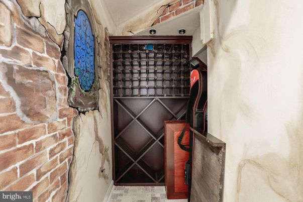 Interior, Stone Walls, Wine Storage