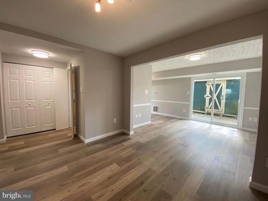 Empty room, Interior, Wood Texture Flooring