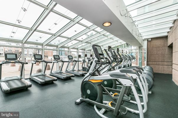 Fitness Equipment, Gym, Interior