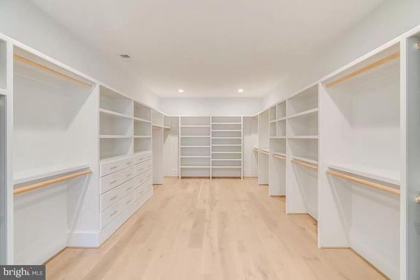 Interior, Recessed Lighting, Walk-in Closets, Wood Texture Flooring