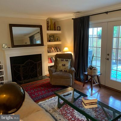 Fireplace, Interior, Wood Texture Flooring