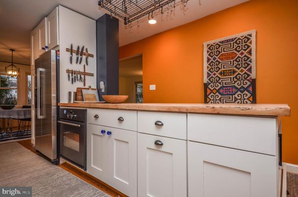 Interior, Kitchen, Pendant Lights, Stainless Steel Appliances