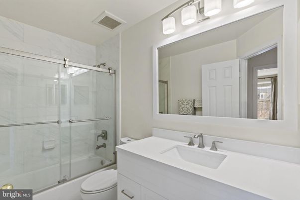 Bathroom, Glass Shower, Interior, Marble Walls