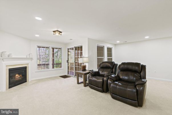 Fireplace, Interior, Living room, Recessed Lighting