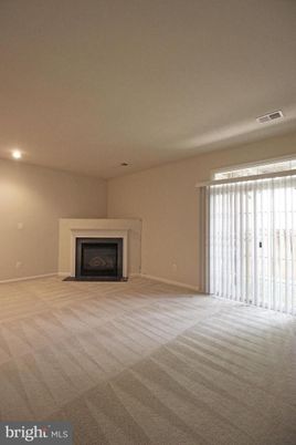 Empty room, Fireplace, Interior, Recessed Lighting