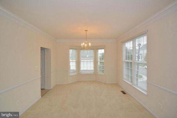 Chandelier, Empty room, Interior