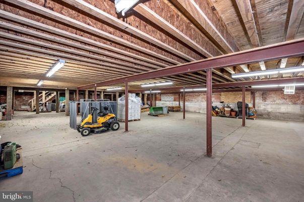 Interior, Stone Walls, Wooden Beams