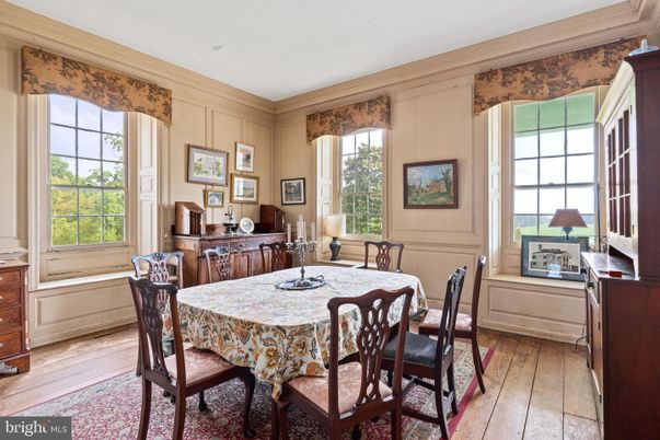 Dining room, Interior, Wood Texture Flooring