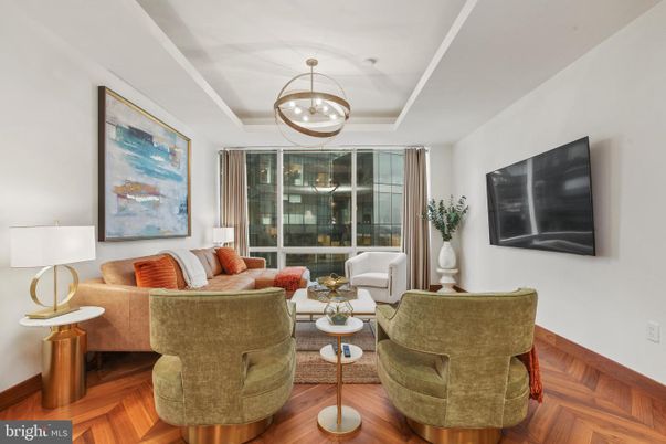 Interior, Living room, Pendant Lights, Wood Texture Flooring