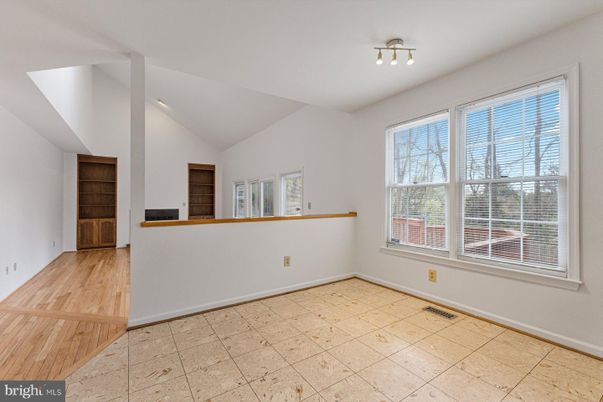 Empty room, Interior, Wood Texture Flooring