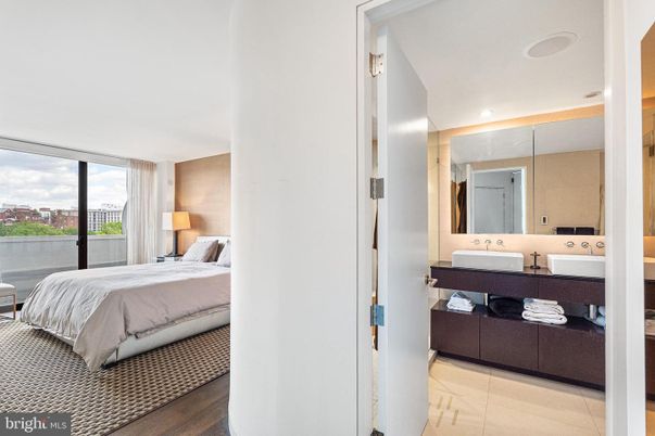 Bathroom, Bedroom, Interior, Recessed Lighting, Wood Texture Flooring
