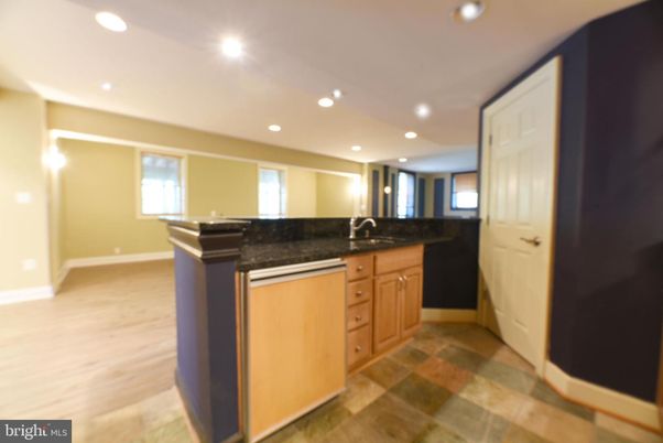 Bathroom, Interior, Kitchen, Recessed Lighting, Wood Texture Flooring