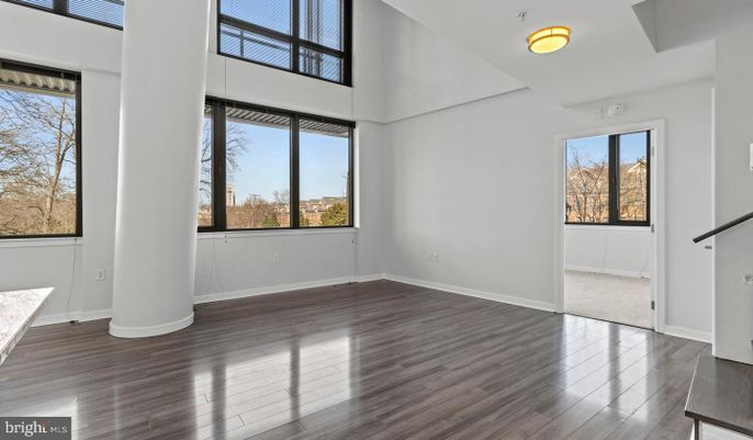 Empty room, Interior, Wood Texture Flooring