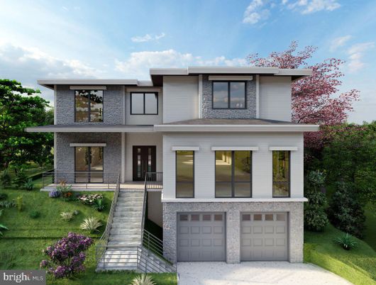 Attached, Exterior, Facade, Modern