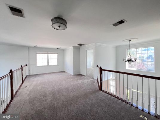 Chandelier, Empty room, Interior