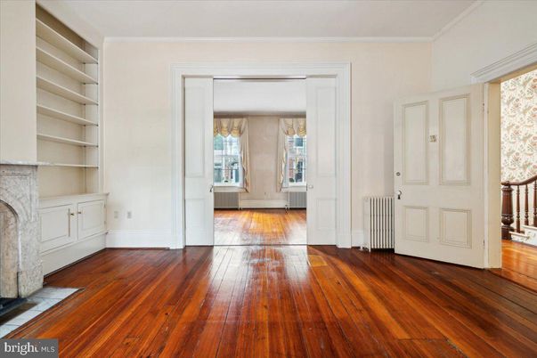 Empty room, Interior, Wood Texture Flooring