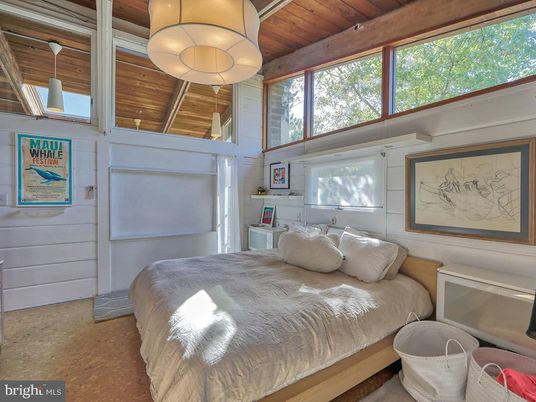 Bedroom, Interior, Wooden Beams, Wooden Ceilings