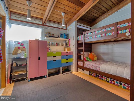 Bedroom, Interior, Wooden Beams, Wooden Ceilings