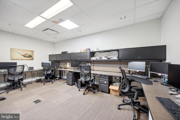 Home Office, Interior, Recessed Lighting