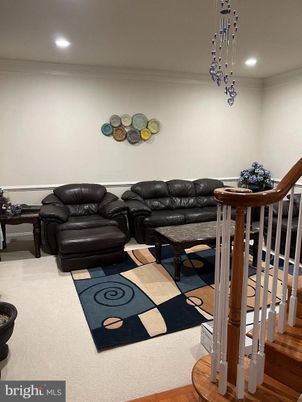Interior, Living room, Pendant Lights, Recessed Lighting, Wood Texture Flooring